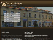 Tablet Screenshot of apartman-susice.cz